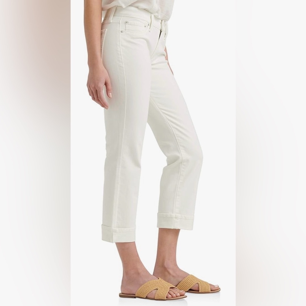 Lucky Brand Women's Mid Rise Sweet Straight Jeans, size 14 (32W x 26L)